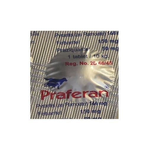 Praferan – Deworming Tablets for Cat & Dogs