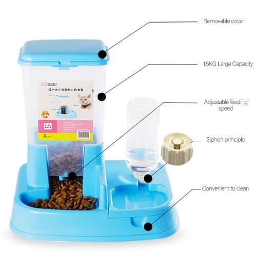 Automatic Pet Feeder 1.5 Kg Capacity