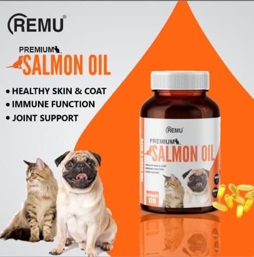 Remu Premium Salmon Oil (120 Softgels)